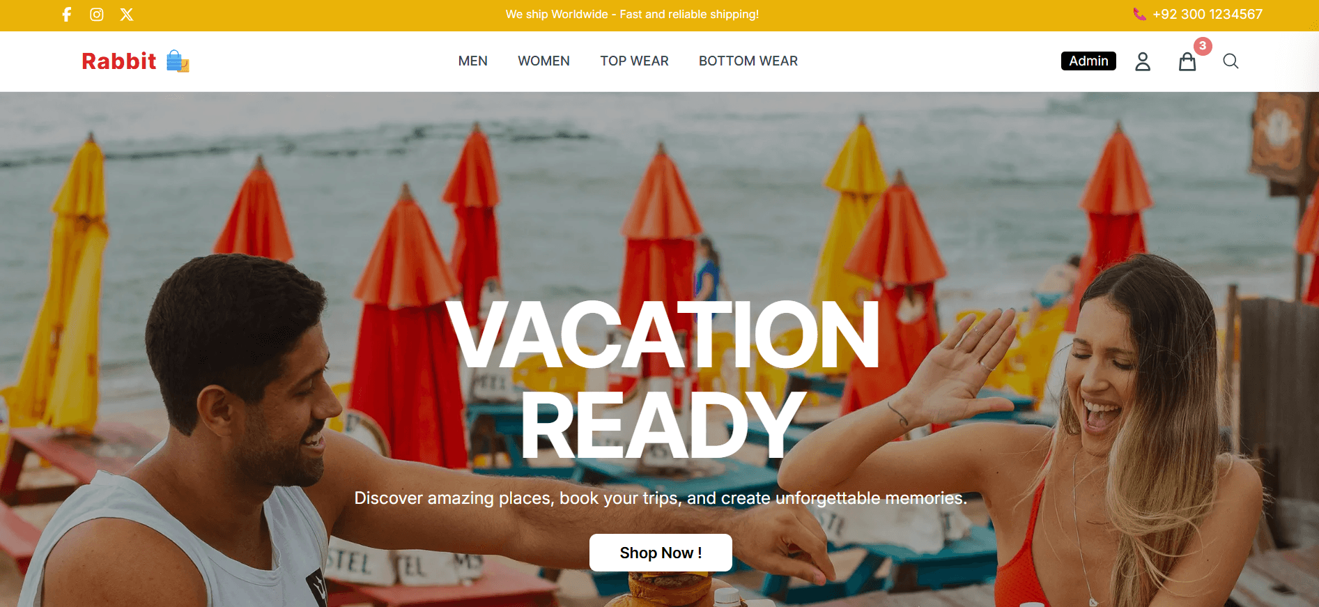 E-commerce Website
